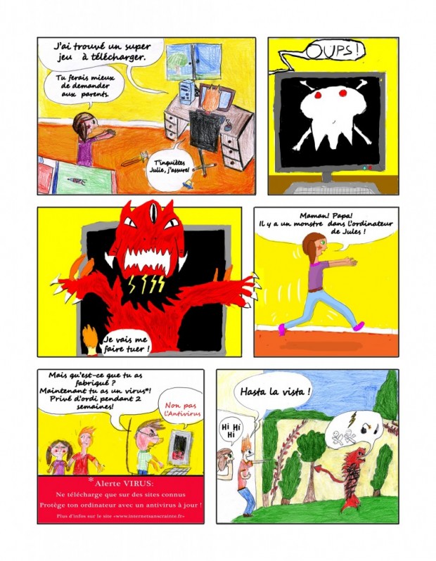 Les Ecoliers crEent une BD BD-COPAVO