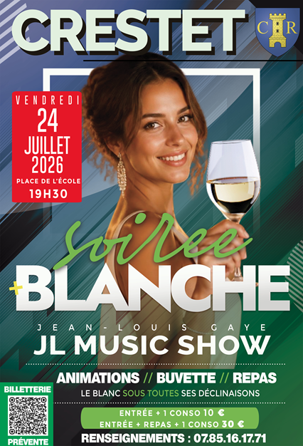 Soirée Blanche 2026 Crestet